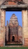 The old town of Lopburi dates back to the Dvaravati era (6th - 13th century). It was originally known as Lavo or Lavapura. After the foundation of the Ayutthaya Kingdom in the fifteenth century, Lopburi was a stronghold of Ayutthaya's rulers. It later became a new royal capital during the reign of King Narai the Great of the Ayutthaya kingdom in the middle of the 17th century. The king stayed here for about eight months a year. Today, Lopburi is renowned for its Crab-Eating Macaques that live amid the Khmer temple ruins of the city.