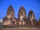 Thailand: Monkeys clamber over Prang Sam Yot (a Khmer temple), Lopburi